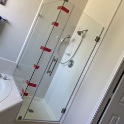 Frameless Glass Shower 
