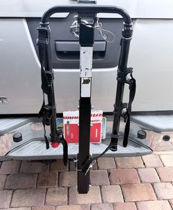 Allen Sports Locking 4-Bicycle Hitch Rack, Fits 2" Receiver Hitch, 140lbs. Capacity,