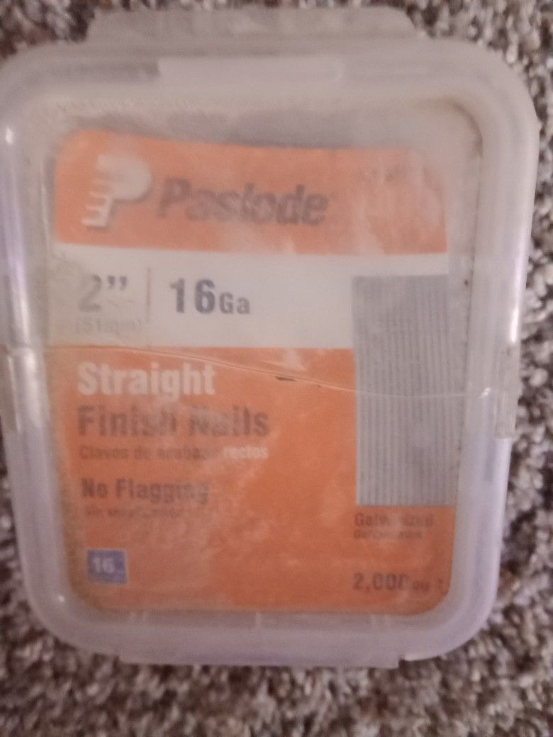 Paslod Straight Finish Nails 2" (1/2 box)