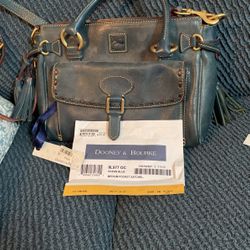 Ocean Blue Medium  Pocket Satchel 