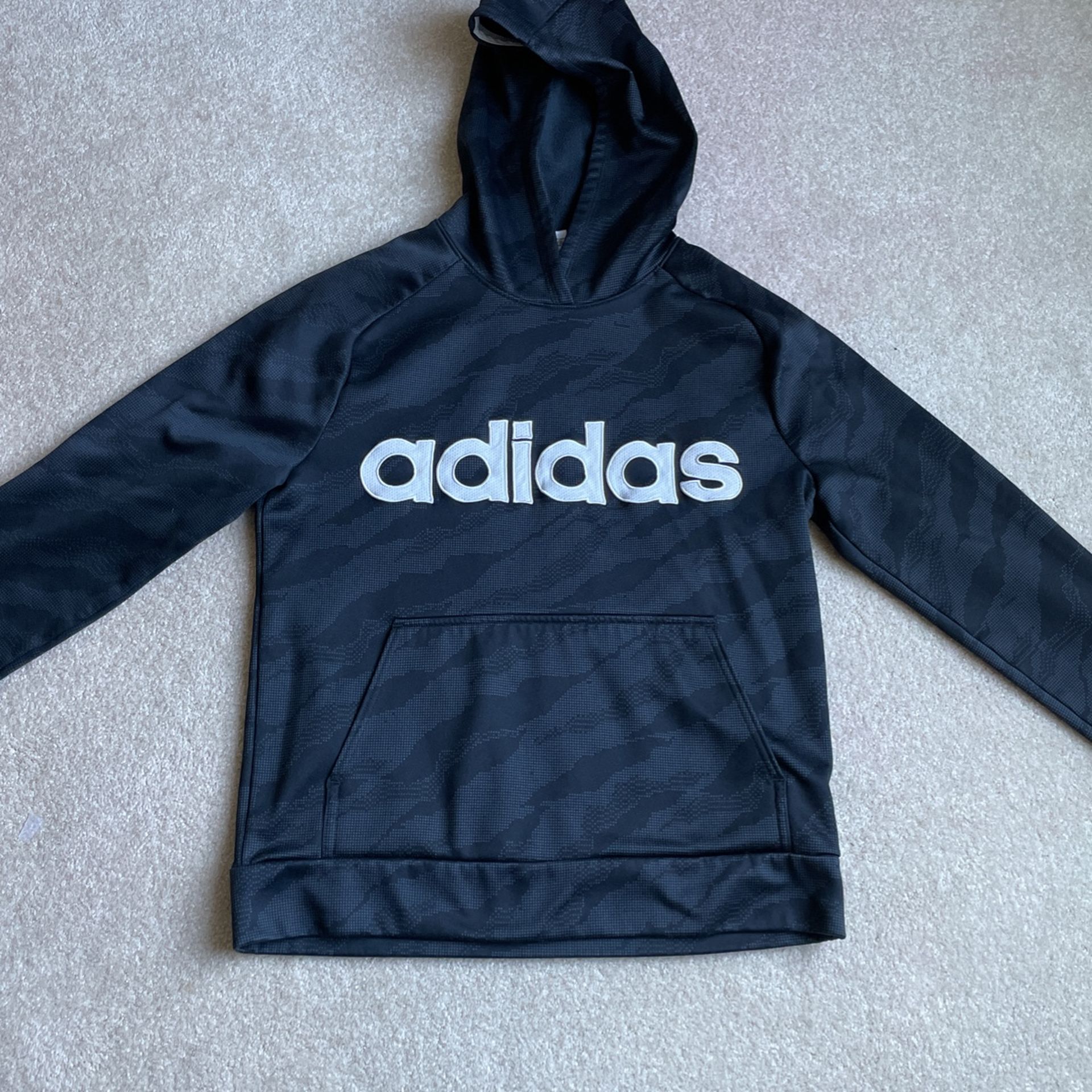 Adidas Boys Pullover Hoodie L14-16