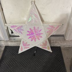 Light Up Star Decoration 