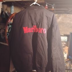 Vintage 1990s Reversible Marlboro Bomber Jacket