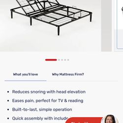 California King Adjustable Bed Frame 