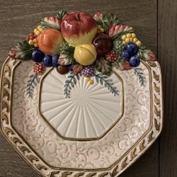 Fitz and Floyd Venezia Canapé Plate