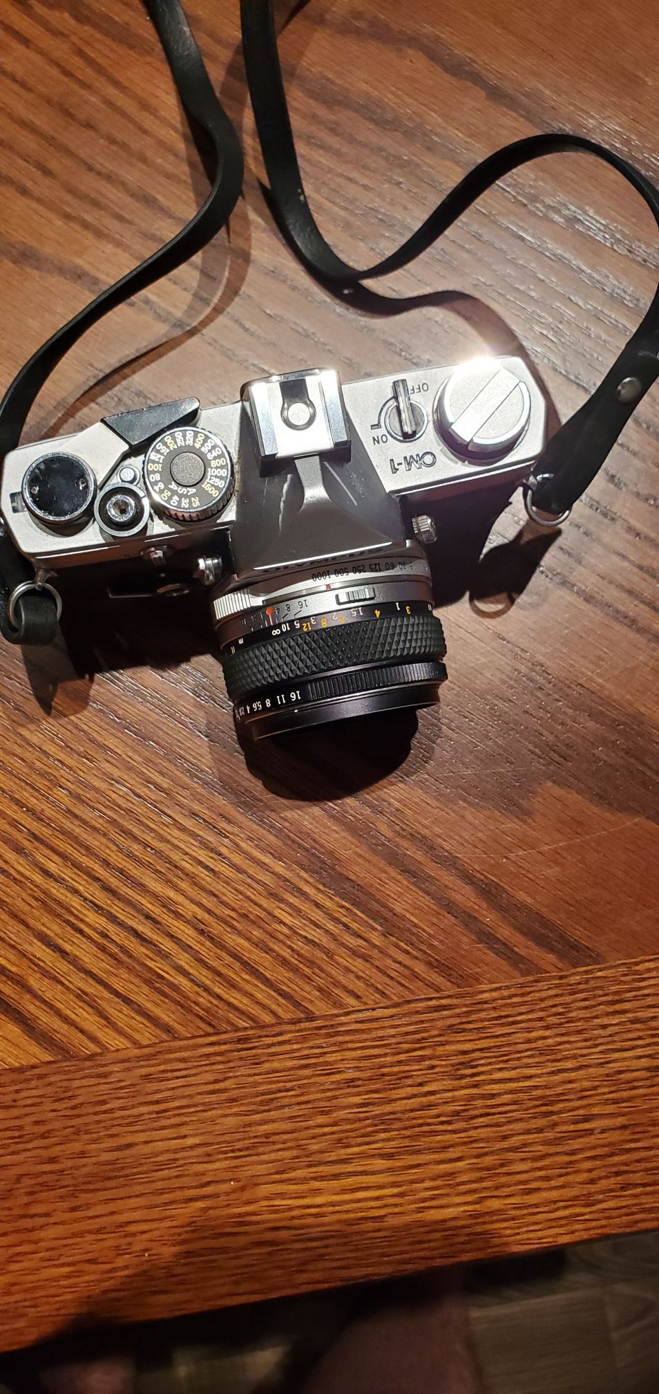 Olympus camera and Nikon lense