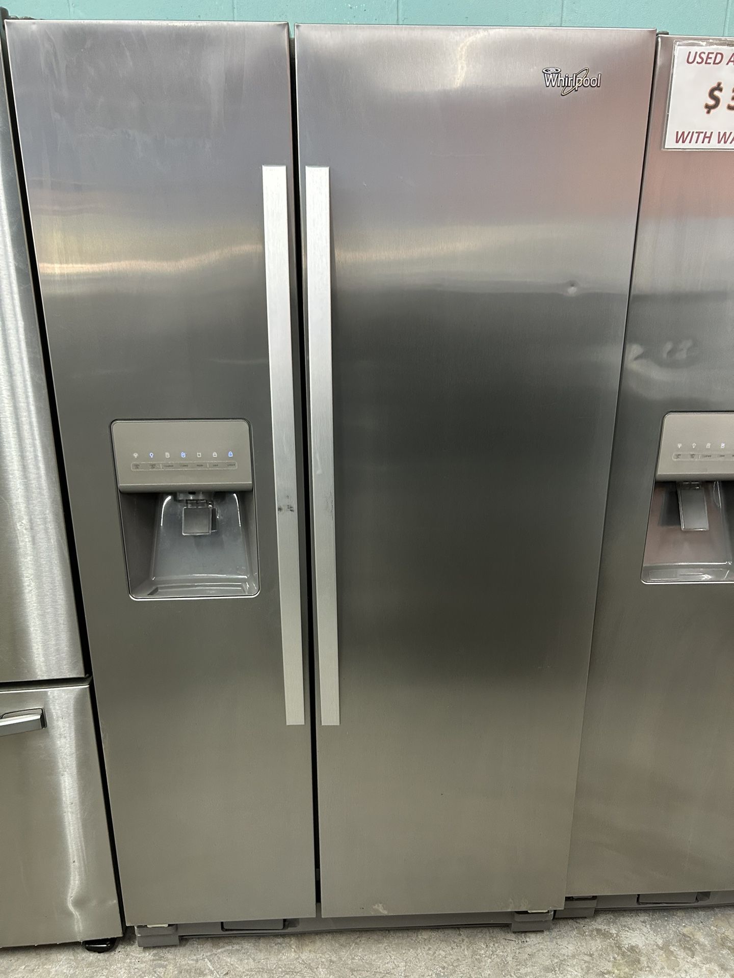 Gorgeous Whirlpool Side By Side Refrigerator