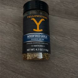 Yellowstone Wood fired Garlic Seasoning
