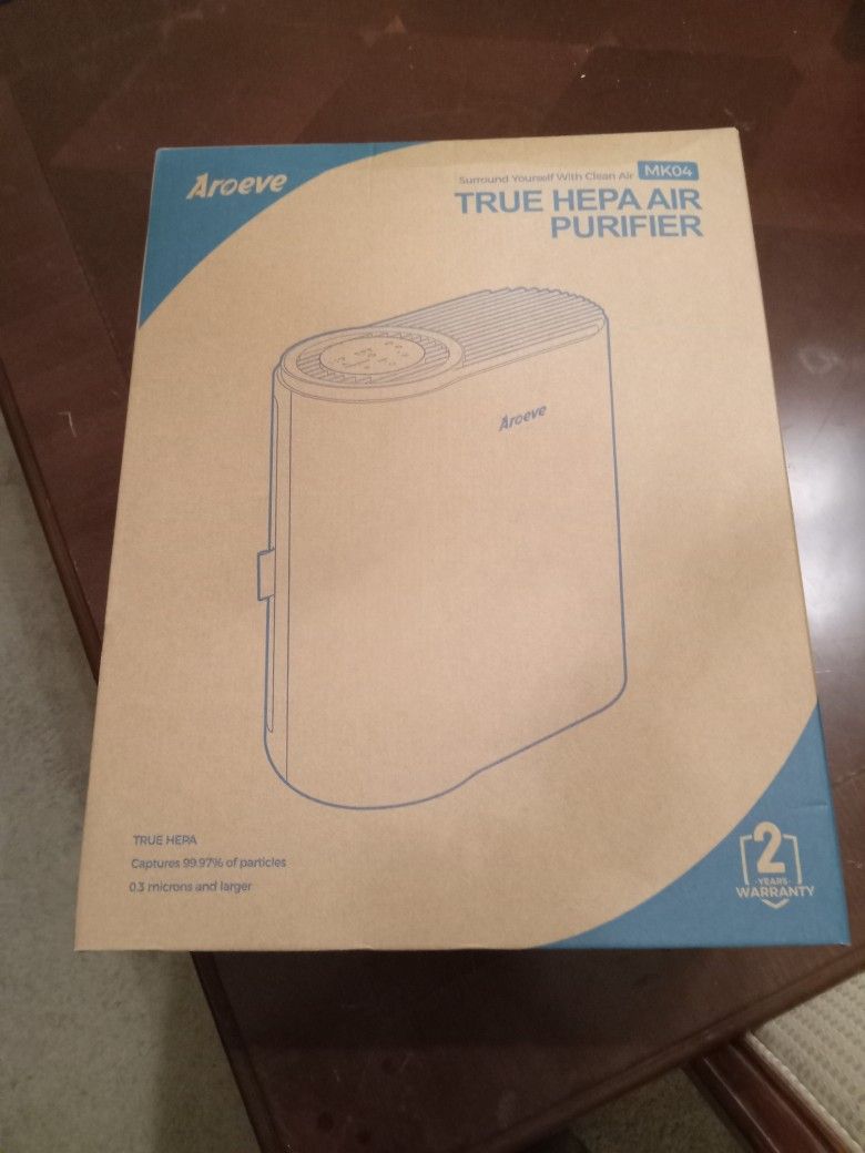 AROEVE Air Purifiers for Large Room Up to 1095 Sq Ft Coverage with Air Quality Sensors H13 True HEPA Filter with Auto Function for Home, Bedroom, MK04