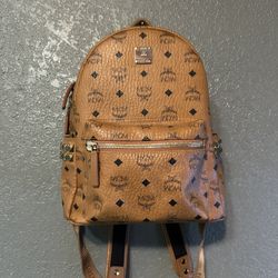 MCM Visetos stud Backpack 