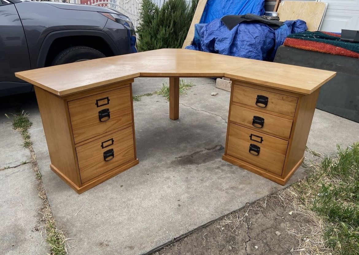 Bedford Corner Desk Pottery Barn - Delivery & Instructions Included!