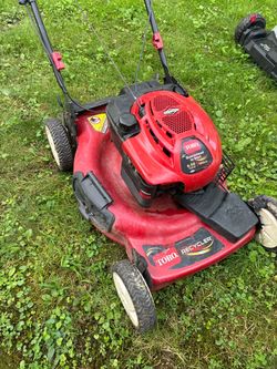 Toro self propelled mower