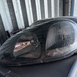 EK Civic 96-00 Blacked Out Headlights 