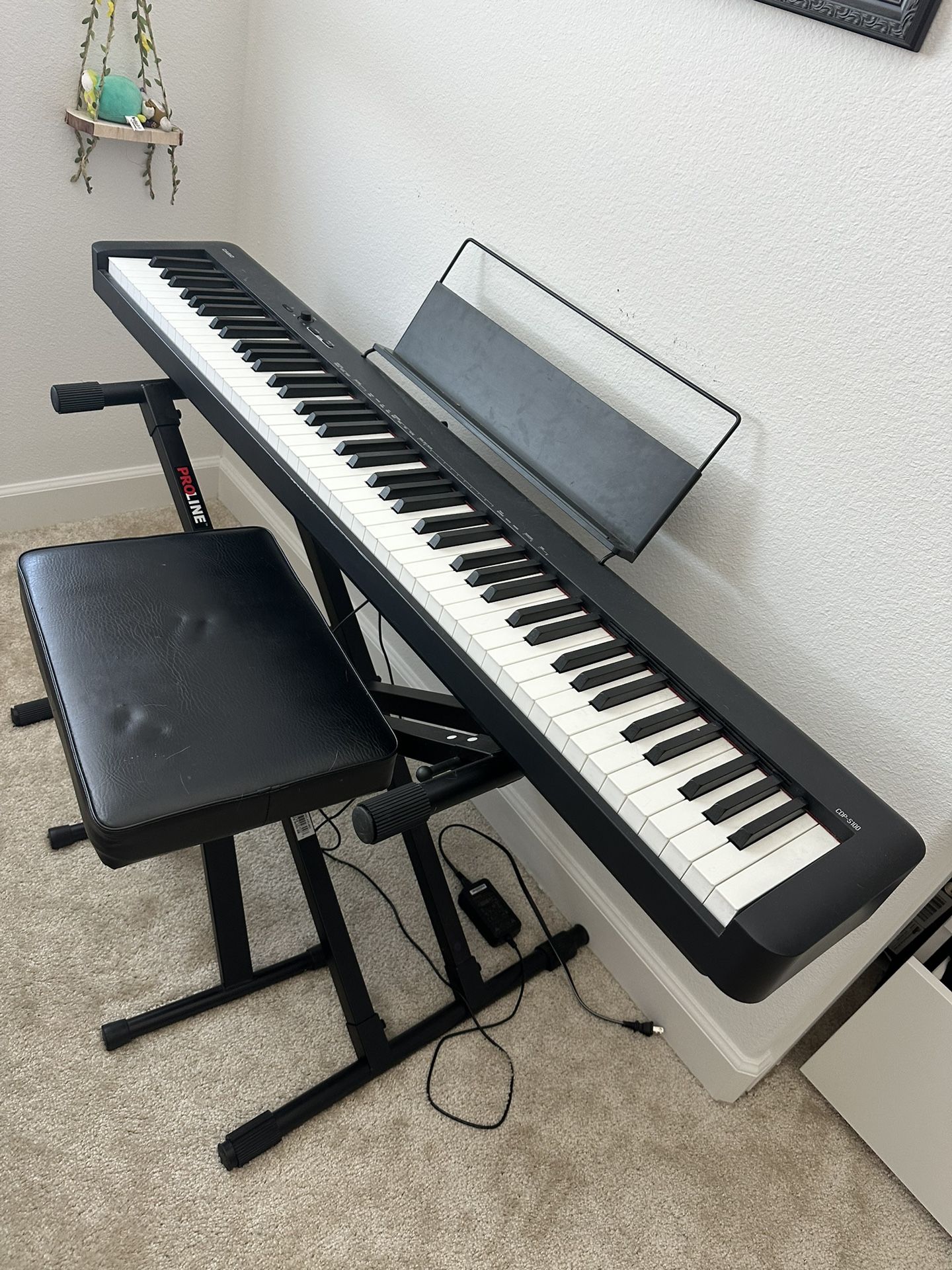 Casio CDP-S100 With Stand And Seat
