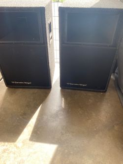 CERWIN VEGA V-15B DJ CABINET SPEAKERS