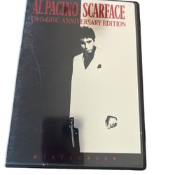 Scarface (DVD, 2003, 2-Disc Set, Widescreen Anniversary Edition) Al Pacino  Own a piece of cinematic history with Scarface on DVD. This 2-disc set, re