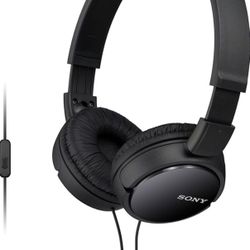 Sony ZX Series Wired On-Ear Headphones with Mic,
