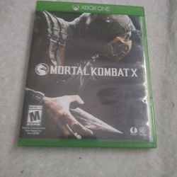 Xbox One Mortal Kombat X Game 
