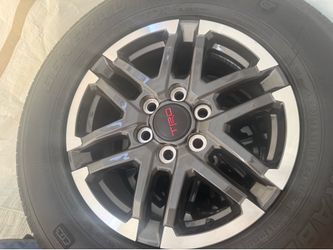 OEM TOYOTA TRD SPORT WHEELS & TIRES