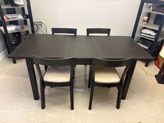 Table and chairs