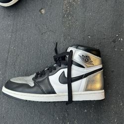 Air Jordan Black Silver 