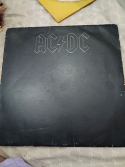 AC/DC – Back In Black - 1980 Vinyl LP Record Album