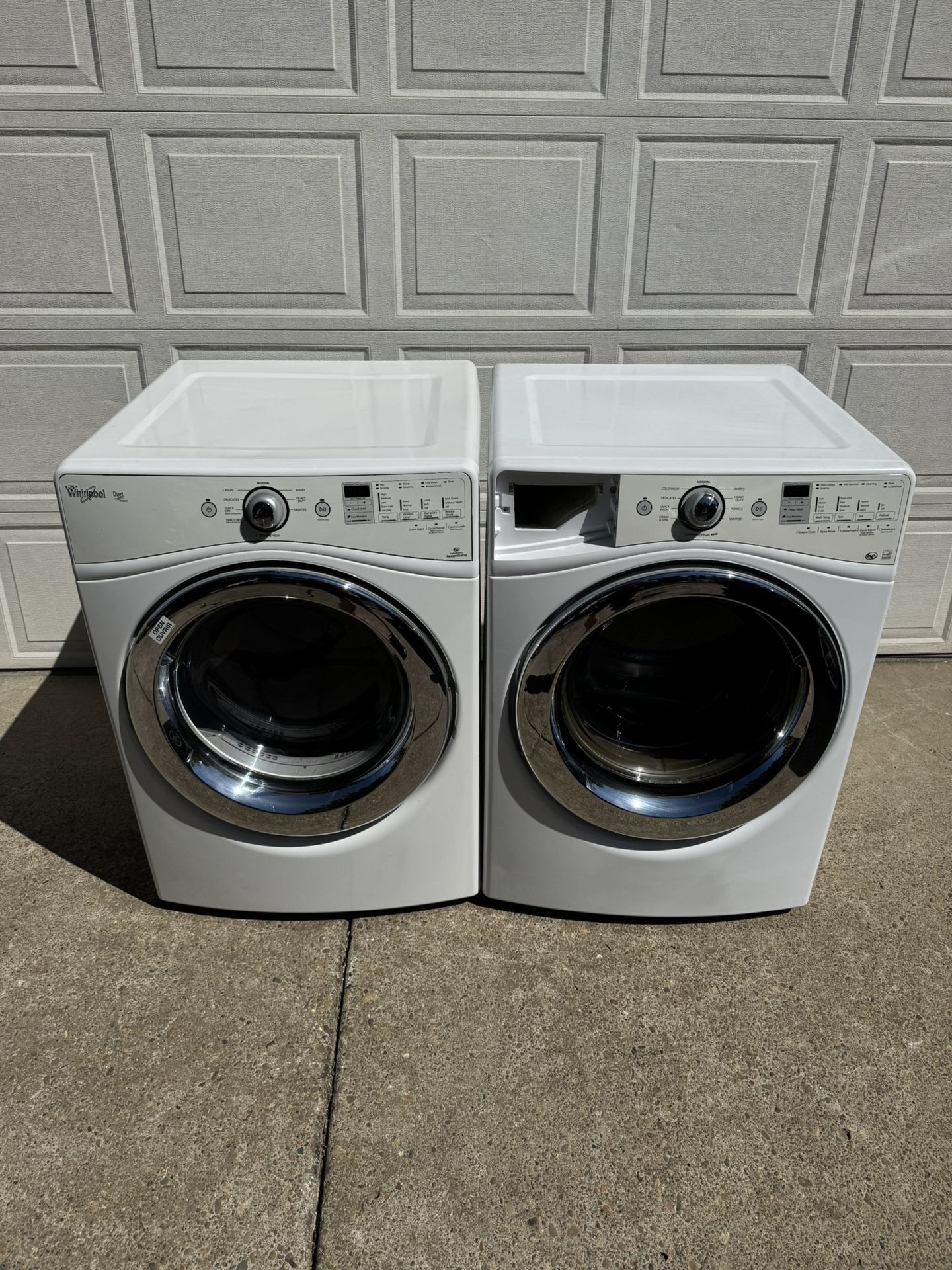 Whirlpool Washer & Dryer 