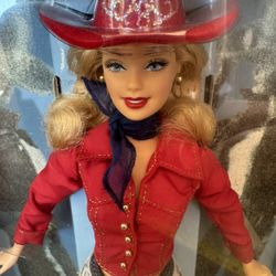 NEW Barbie Western Chic Doll Collector's Edition Cowgirl Country 2001 Mattel 55487