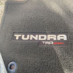 Toyota Truck “Tundra” Car Mats. 