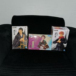 Anime Figures 3 Pack 