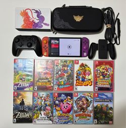 Nintendo switch 10 games Mario Pokémon
