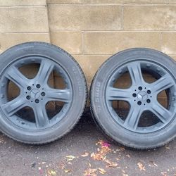 Set of 4 Mercedes Rims/Tires