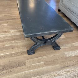 Restoration Hardware 1940s Metal Cooling Rack Coffee Table