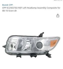 Left and Right Headlamp 