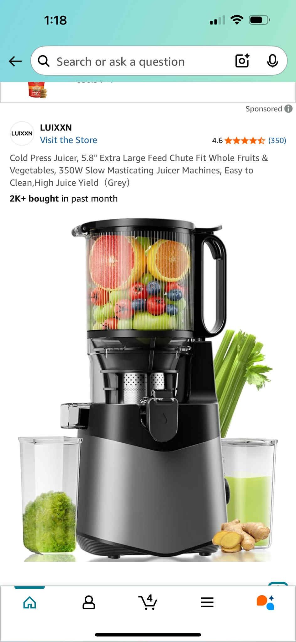 Cold Press Juicer