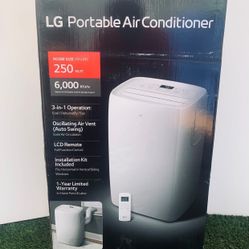 LG Portable Air Conditioner 250sqft