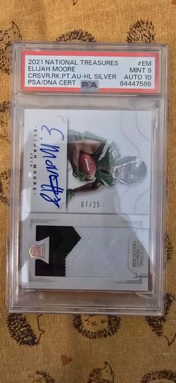 Elijah Moore RPA psa 9/auto 10