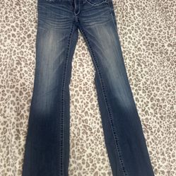 women’s ariat bootcut jeans size 27L 