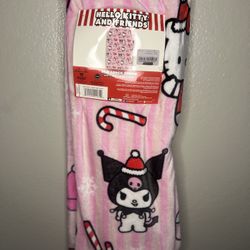 Hello Kitty Christmas Blanket 