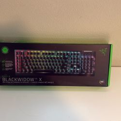 Razer Blaxkwidow v4X keyboard New！！！！