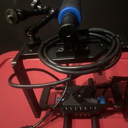 Universal Camera Cage With Camera Plugs