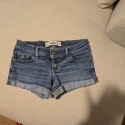 Y2k True Lowrise Hollister Jean Shorts