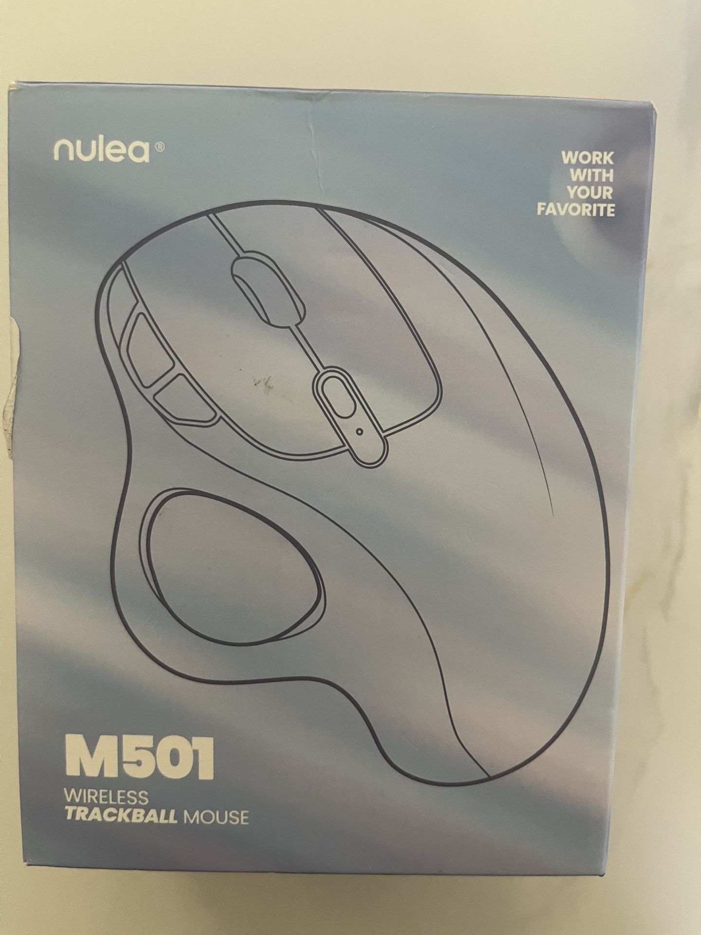 Nulea M501 Wireless Trackball Mouse