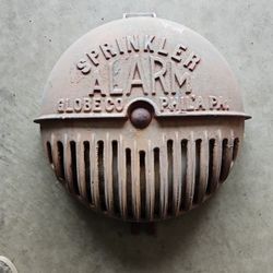 Vintage Fire Alarm Bell Antique 