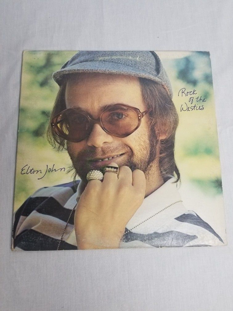 Elton John - Rock Of The Westies Vinyl LP - 1975 - MCA Records MCA-2163 w/lyric sheet