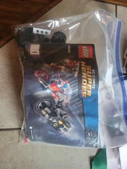 Lego Set-DC COMICS Harley Quinns Motorcyle