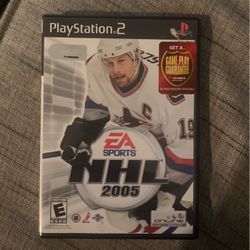 NHL 2005 PS2 Game