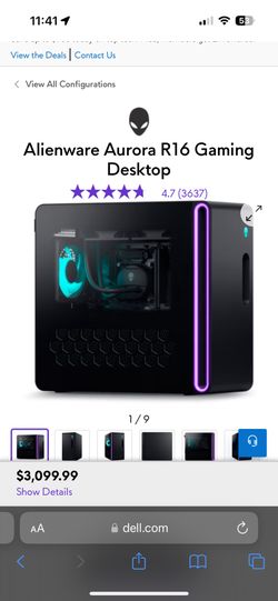 Alienware Aurora R16 Gaming Desktop