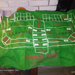$15 Vintage Nevada Crap Tablescloth