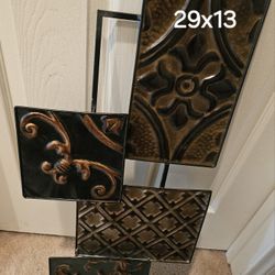 Metal Wall Decor 29x13